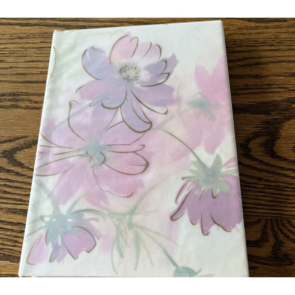 Penman Paper Journal Diary 2006 Gail Flores 7 x 5 Pink Flowers Lined Pages
